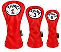 Thing 1, Thing 3, Thing 5 Headcover Set by ReadyGOLF (Driver, 3 & 5 Wood)