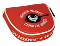Winner Winner Chicken Dinner Embroidered Putter Cover by ReadyGOLF  -  Mallet