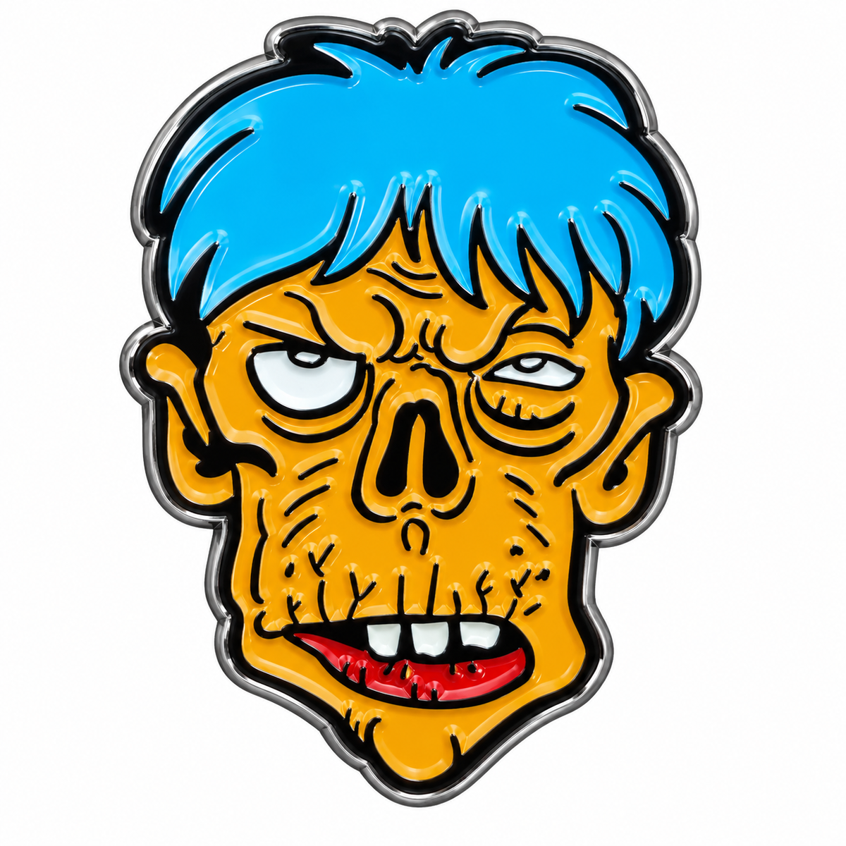Zombie (Orange) Ball Marker & Hat Clip by ReadyGOLF