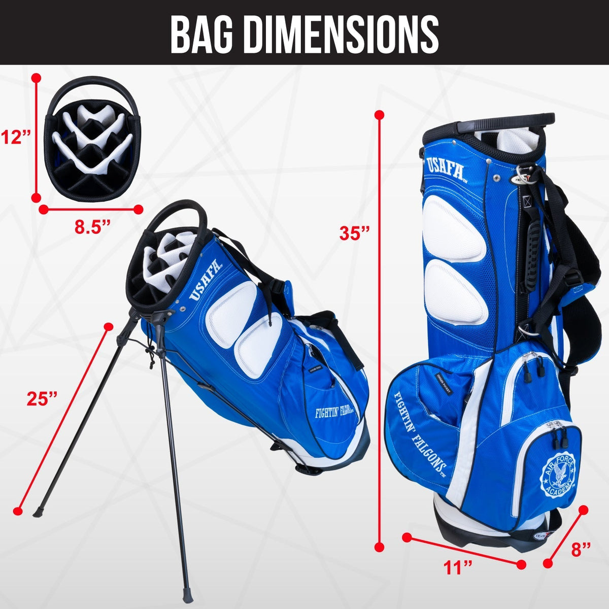 Air Force Academy Fairway Stand Bag