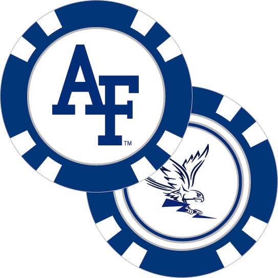 Air Force Falcons Poker Chip Ball Marker