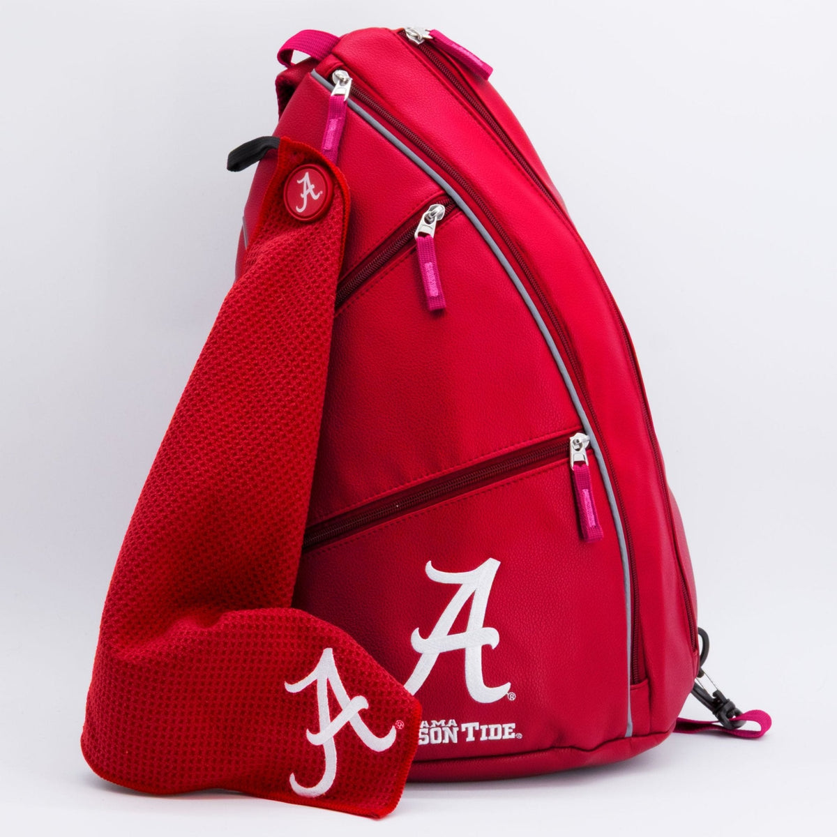 Alabama Crimson Tide PU Leather Backpack