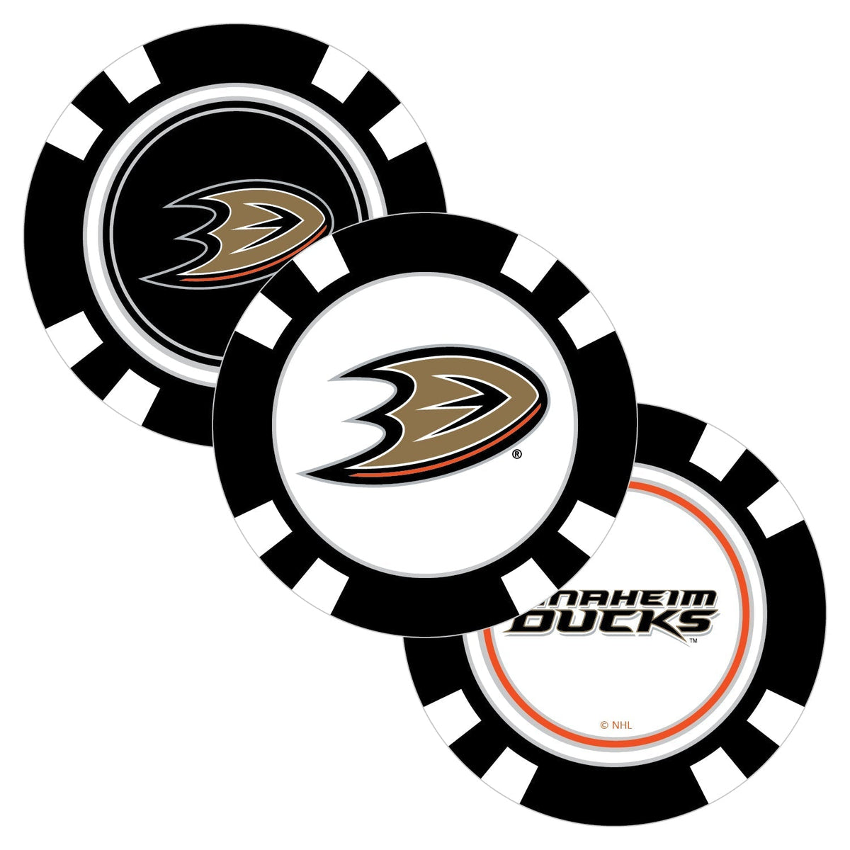 Anaheim Ducks Poker Chip Ball Marker