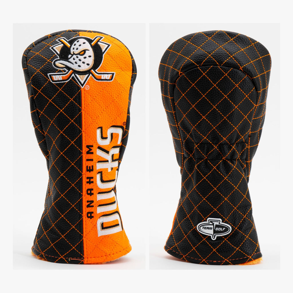 Anaheim Ducks Split Quilted Fairway Headcover
