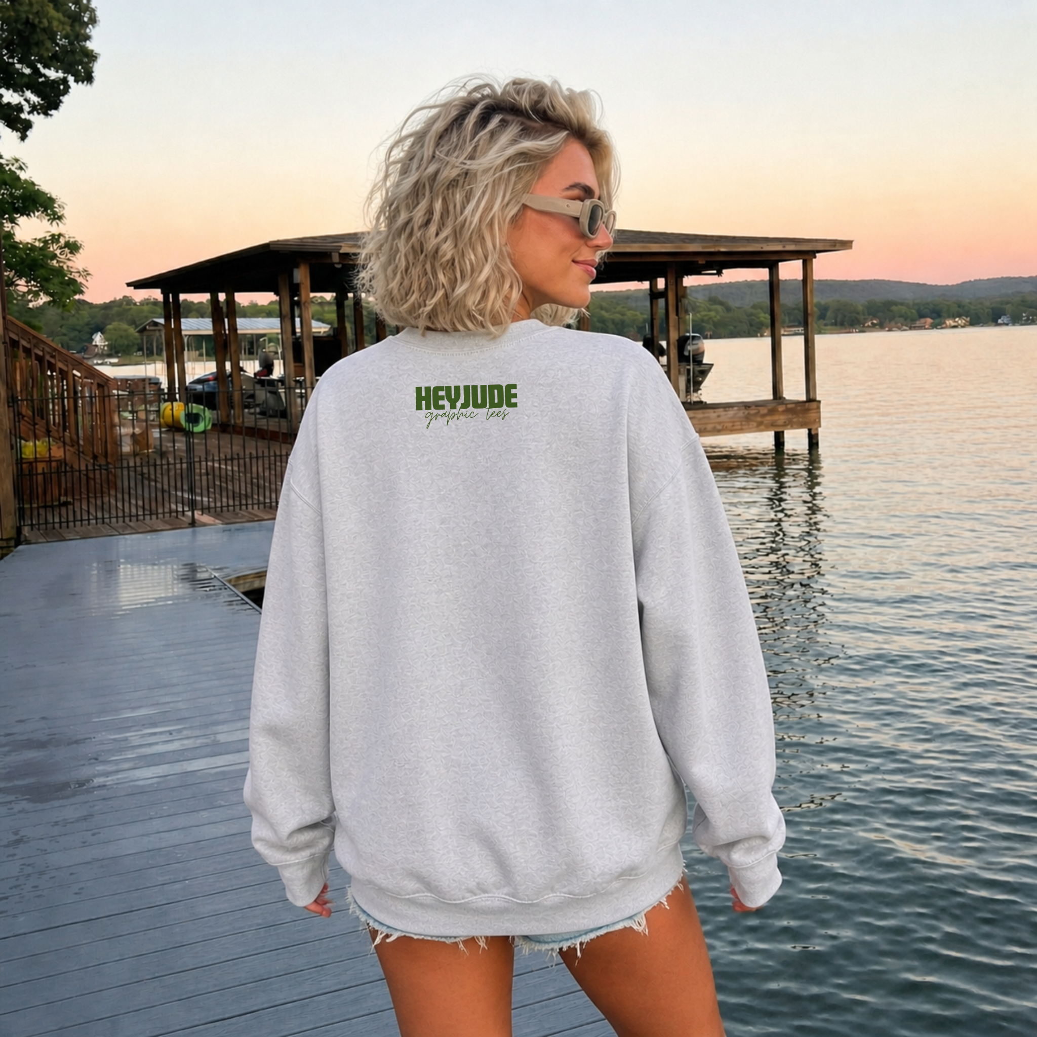 No Crying on the Boat Crewneck