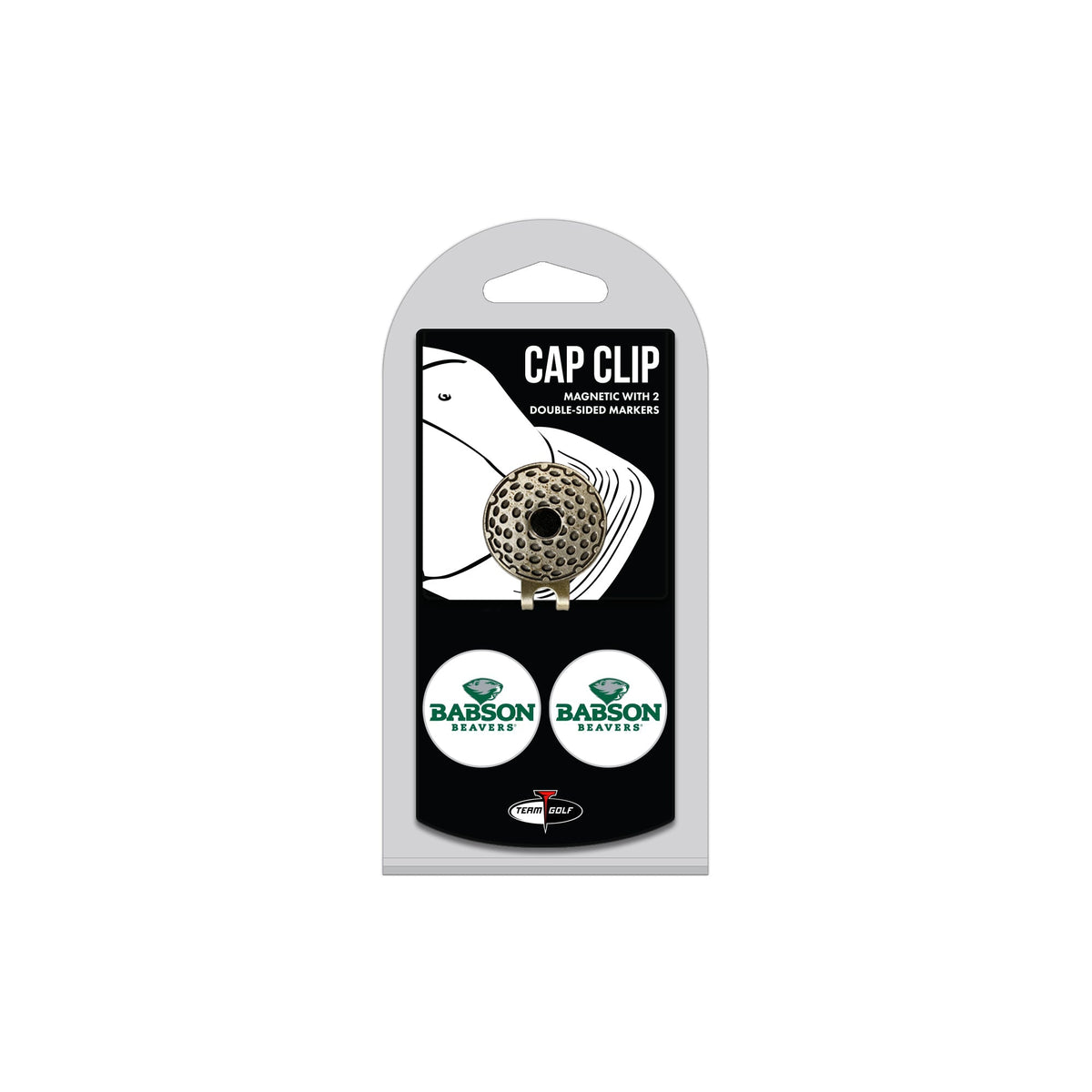 Babson Beavers Hat Clip with 2 Ball Markers