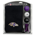 Baltimore Ravens Microfiber Towel Golf Gift Set