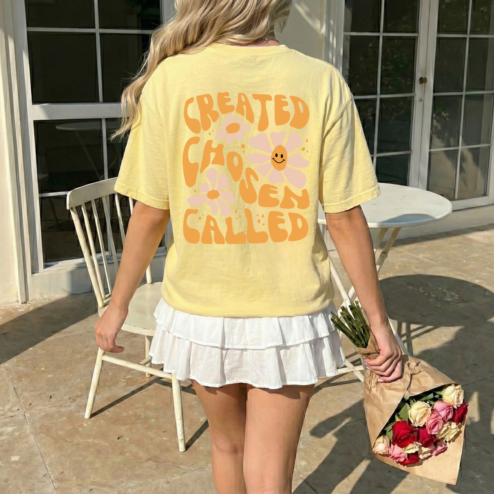 Created Chosen Called Graphic T-Shirt | Faith-Based Christian Tee