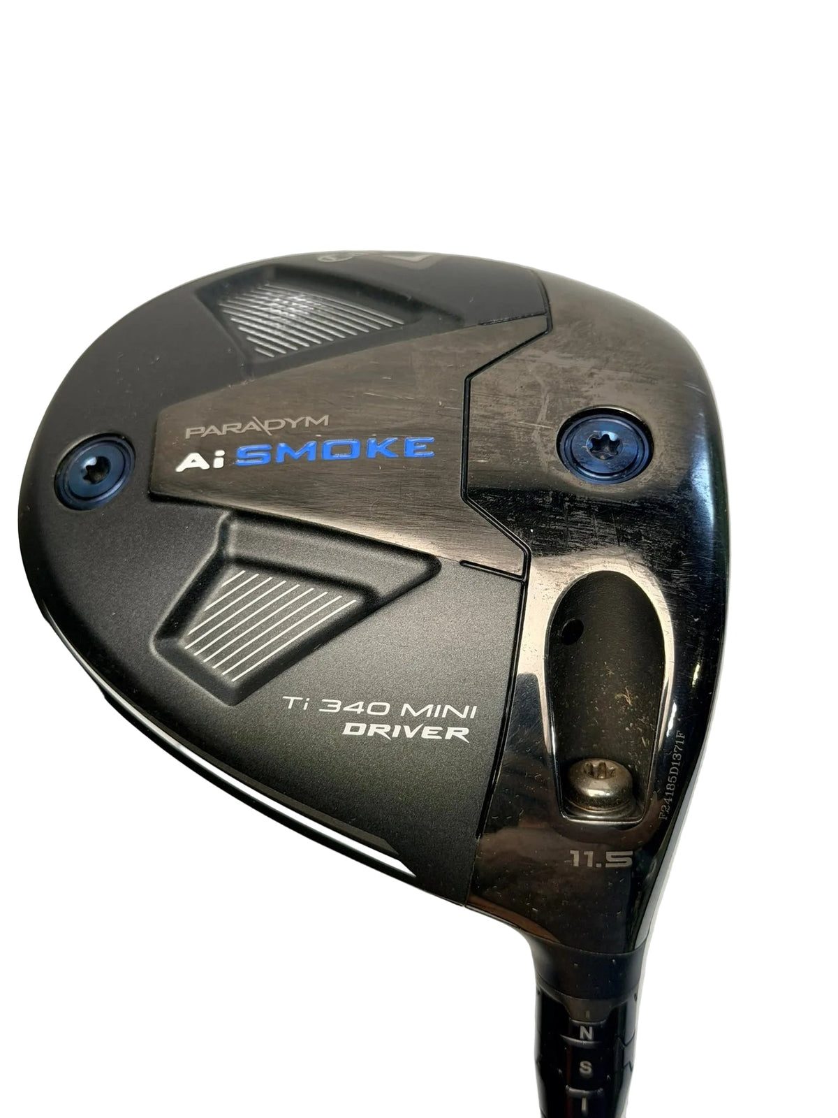 Callaway Paradym Ai Smoke Ti 340 Mini Driver 11.5° RH HZRDUS RDX Black 60G 6.5 Used