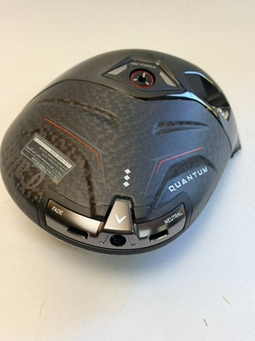Callaway Quantum Triple Diamond 9° RH Driver Head Only Headcover Used