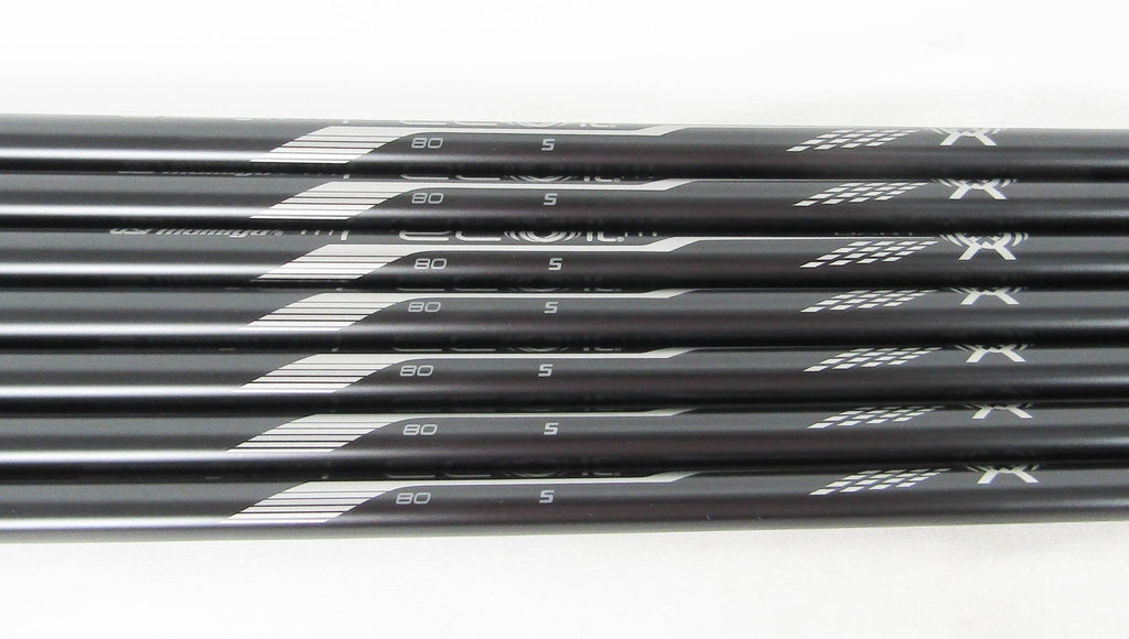 UST Mamiya Recoil DART 80 Stiff Iron Shafts Set of 10 New Uncut .370 41"