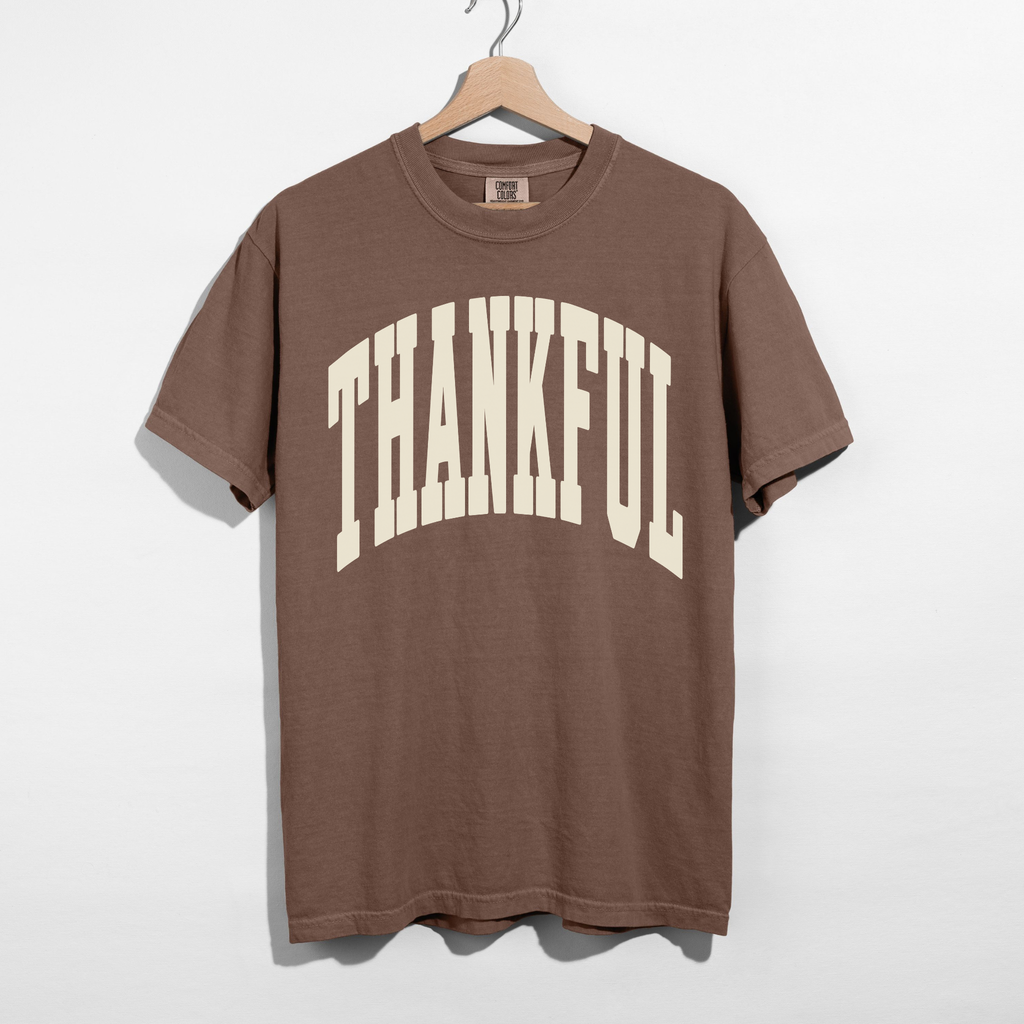 Thankful Graphic Tee | Fall Thanksgiving T-Shirt