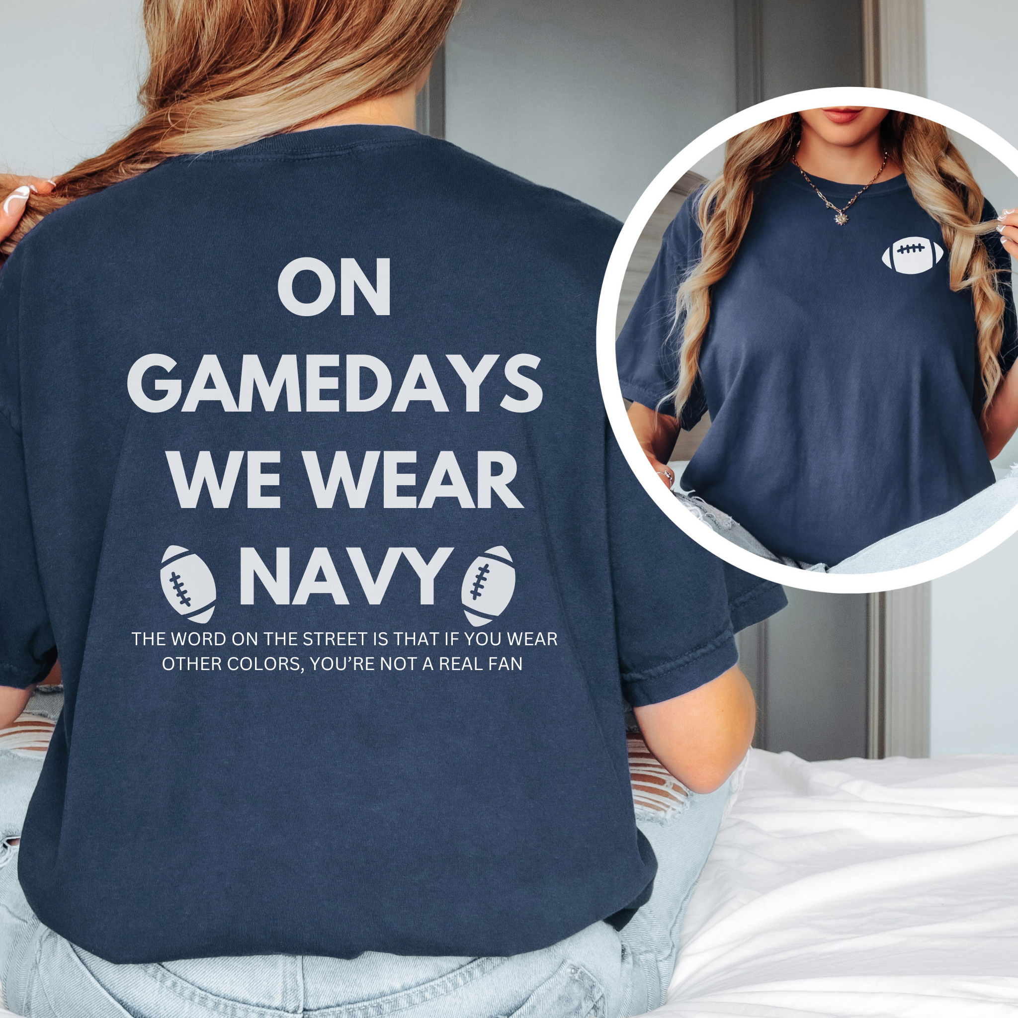 On Game Days Spirit Tee Shirt