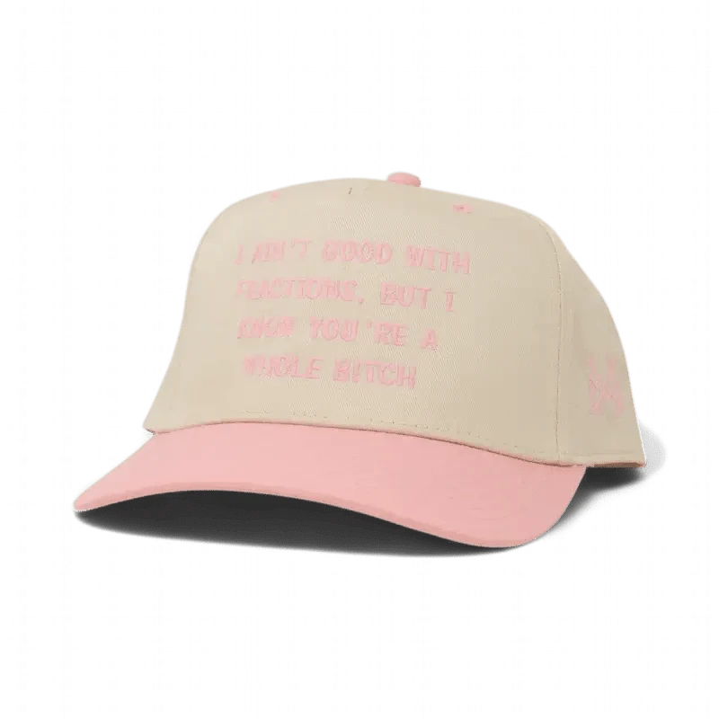 Fractions Snapback Hat