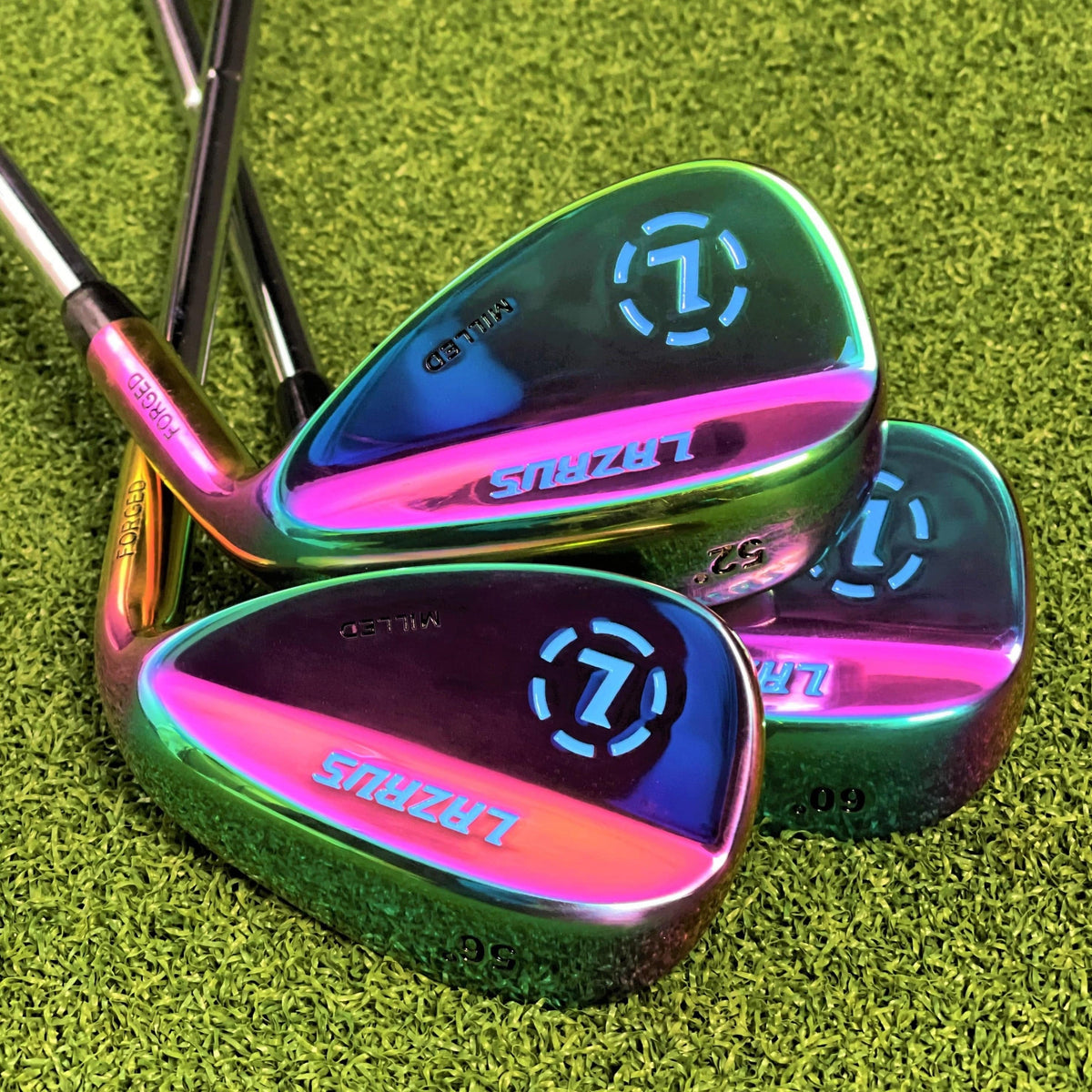 Lazrus Golf Wedge Set + Irons Set (4-PW, Right Hand or Left Hand)