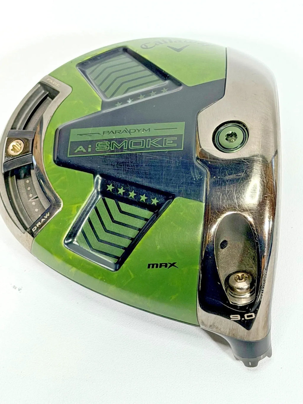 Callaway Ai Smoke Max Tactical Green 9° Driver Head Only Limited Edition
