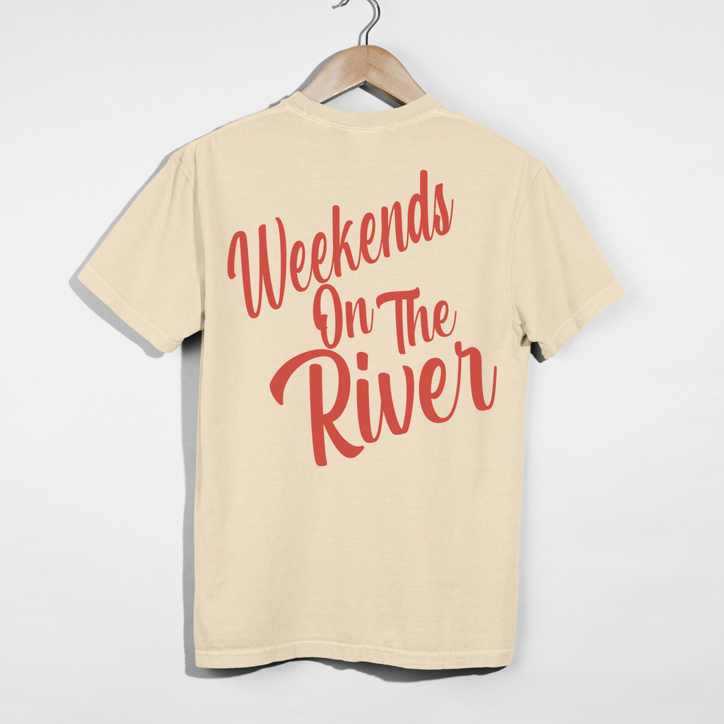 Weekends On The River Graphic Tee