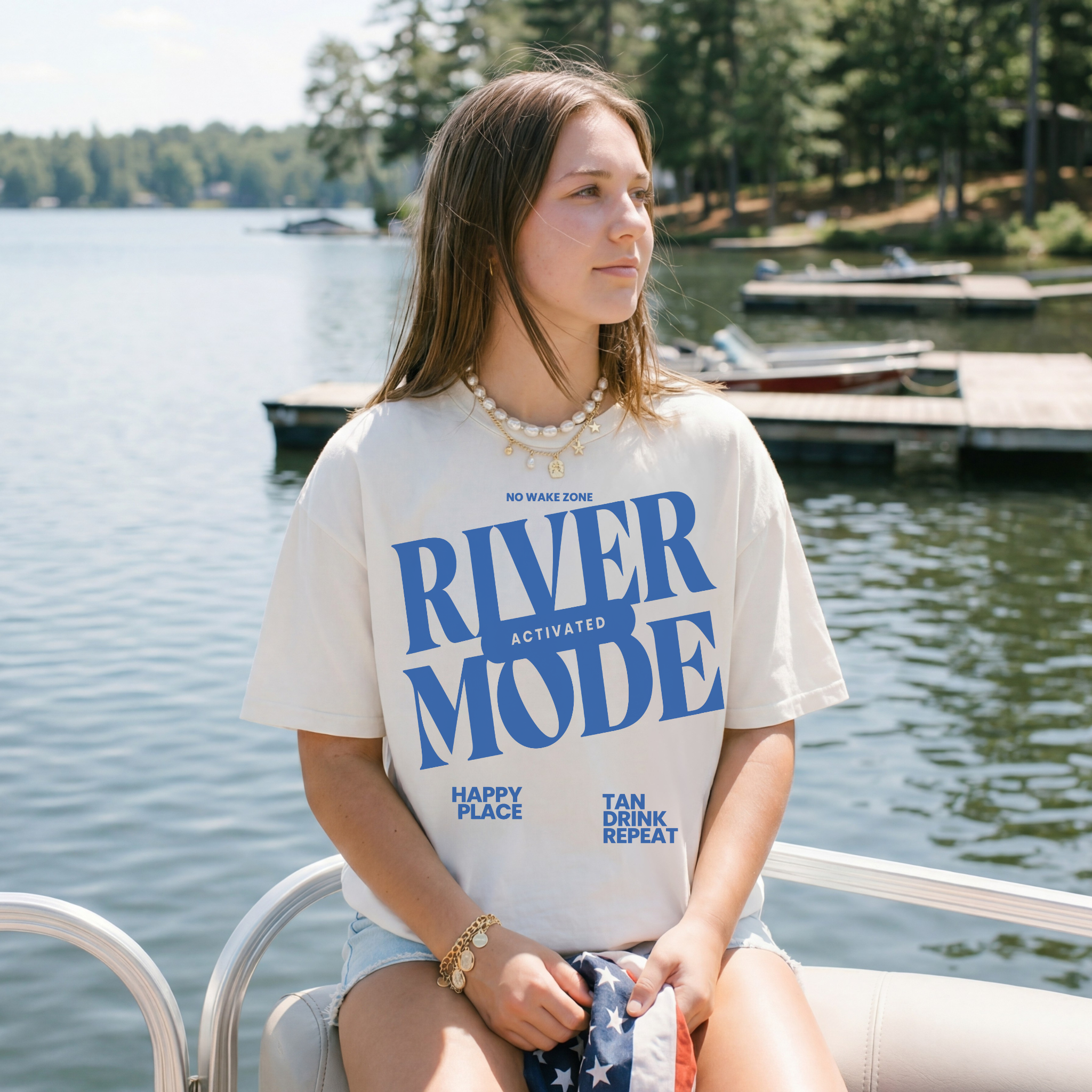 River Mode Activated Tee