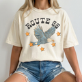 Route 66 Eagle Graphic Tee | Retro Western Route 66 T-Shirt