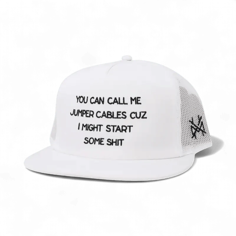 Jumper Cables Snapback Hat