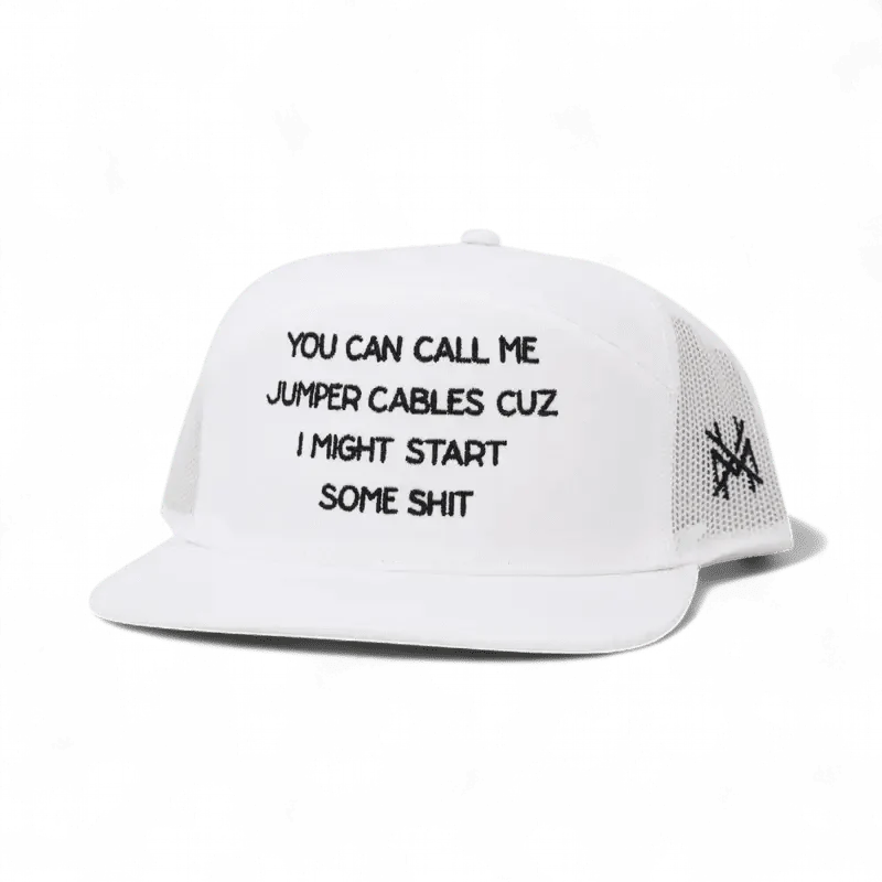 Jumper Cables Snapback Hat