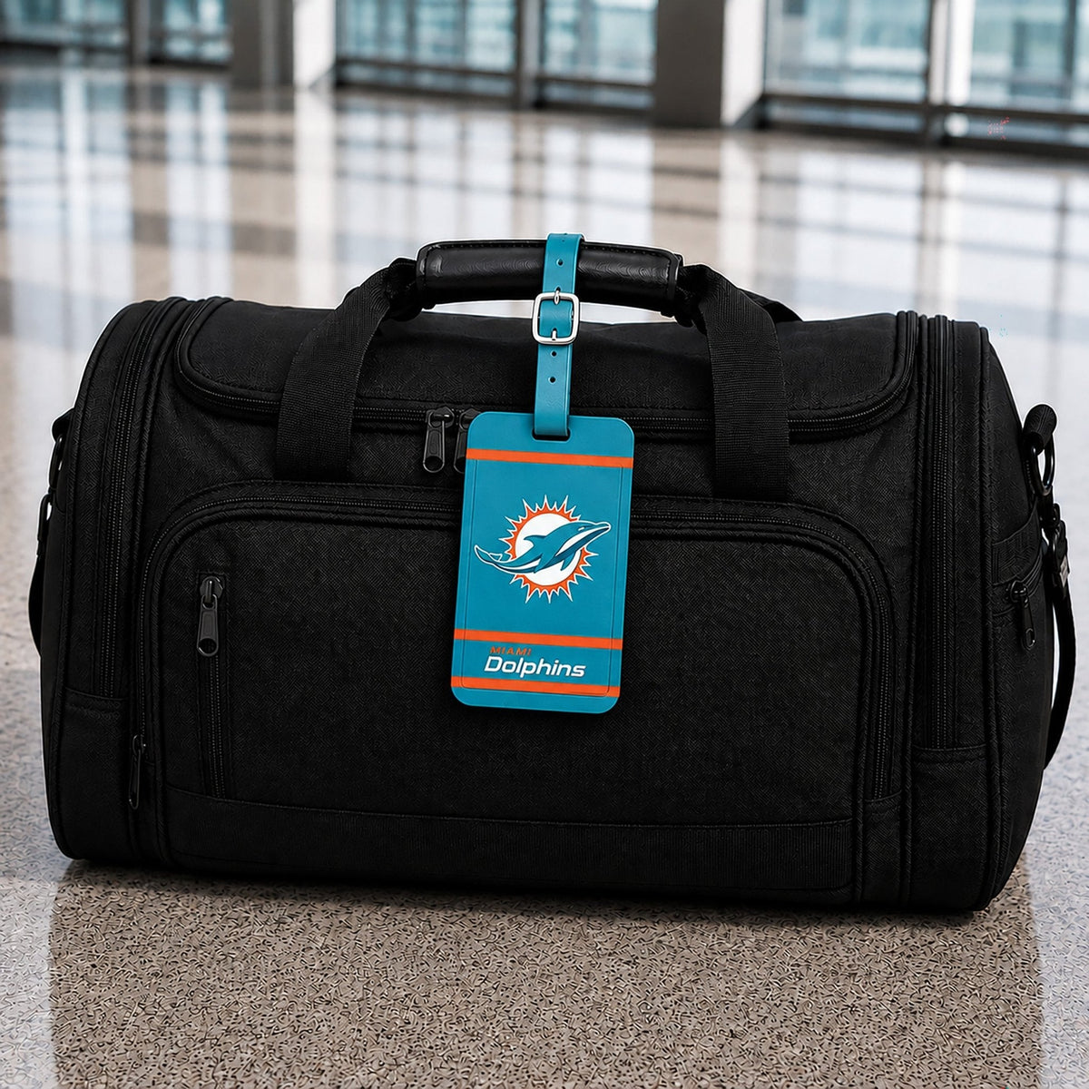 Miami Dolphins Golf Bag Tag