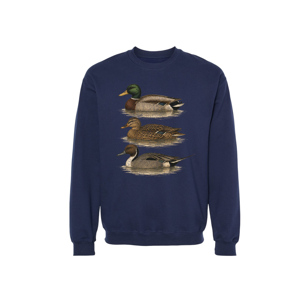 Vintage Mallard Duck Sweatshirt | Waterfowl Crewneck