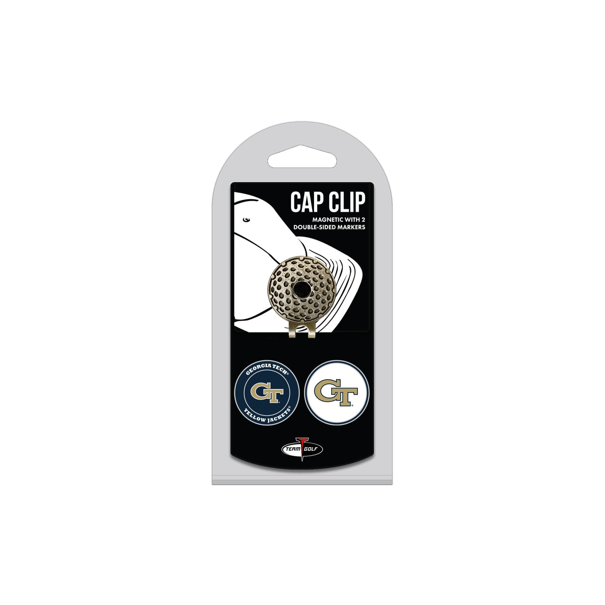 NCAA Hat Clip with 2 Ball Markers
