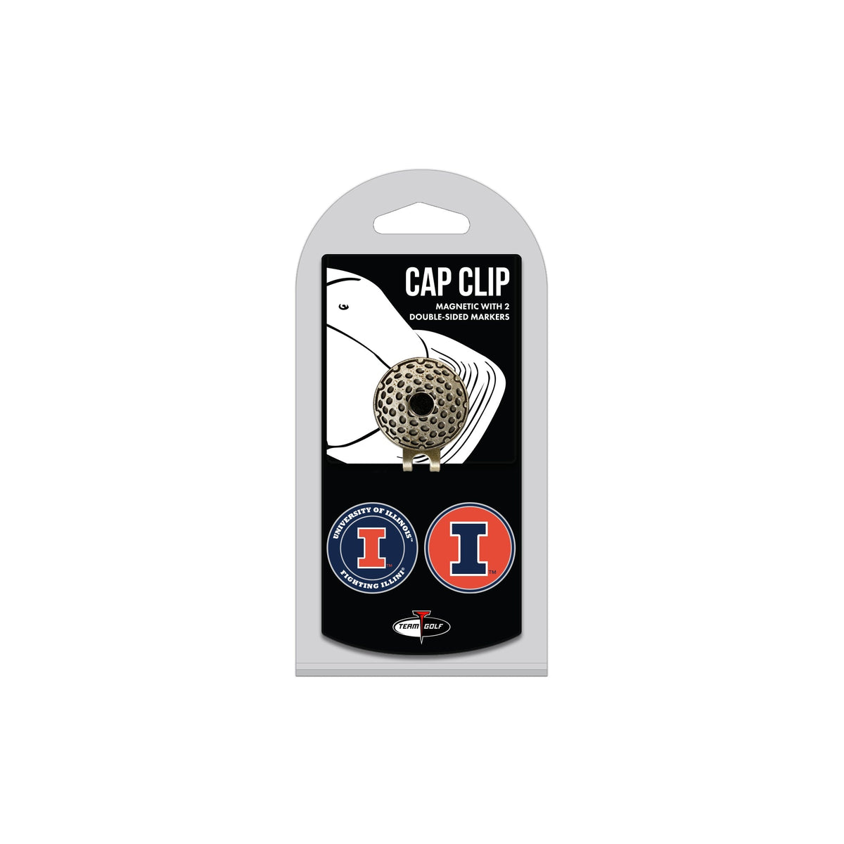 NCAA Hat Clip with 2 Ball Markers