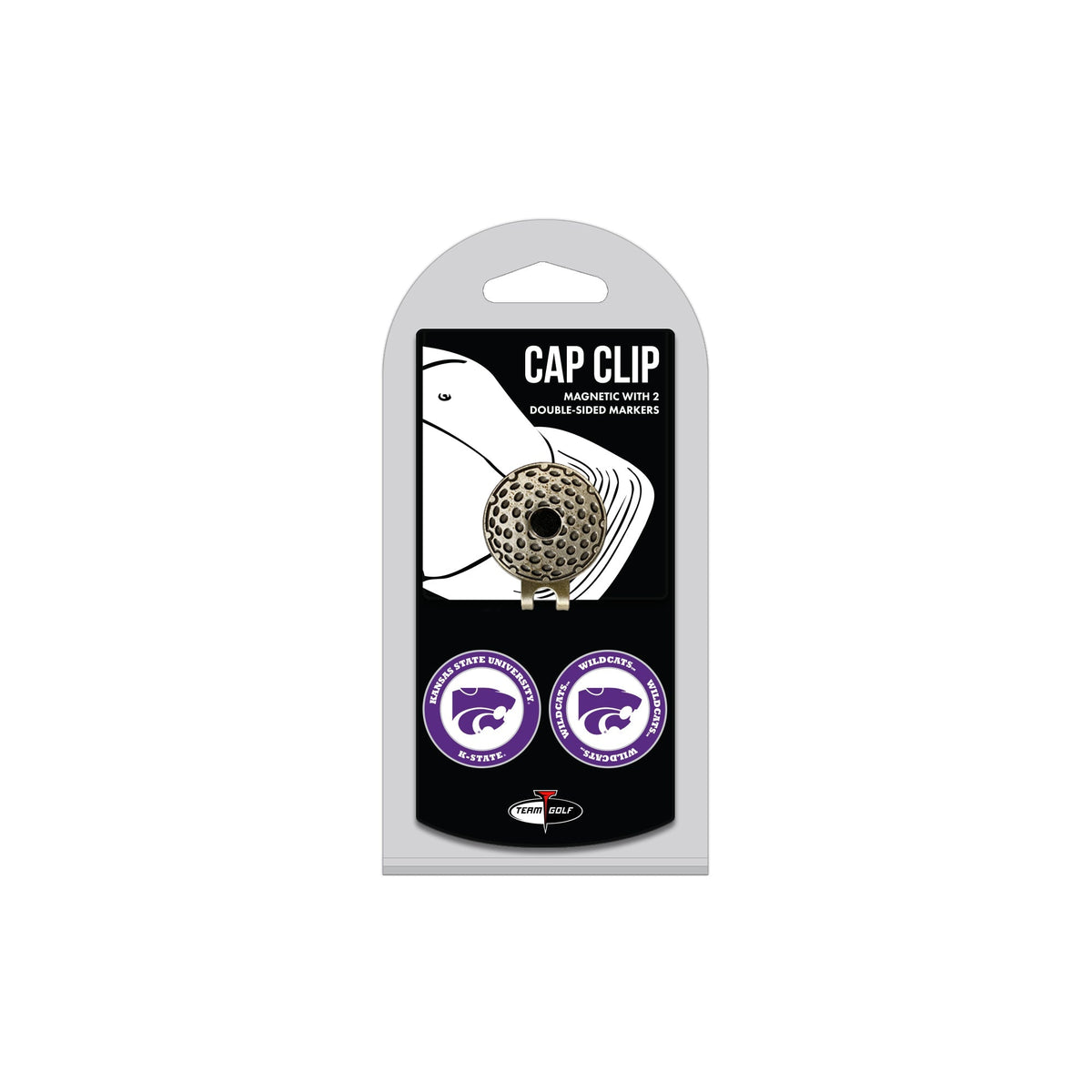 NCAA Hat Clip with 2 Ball Markers