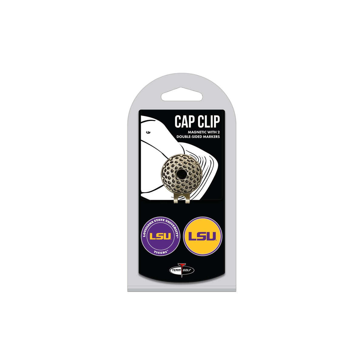 NCAA Hat Clip with 2 Ball Markers