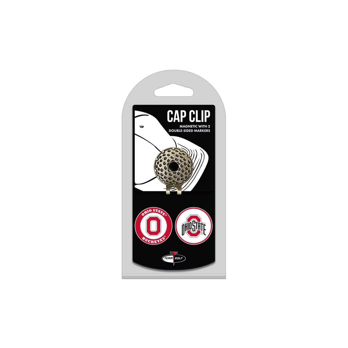 NCAA Hat Clip with 2 Ball Markers