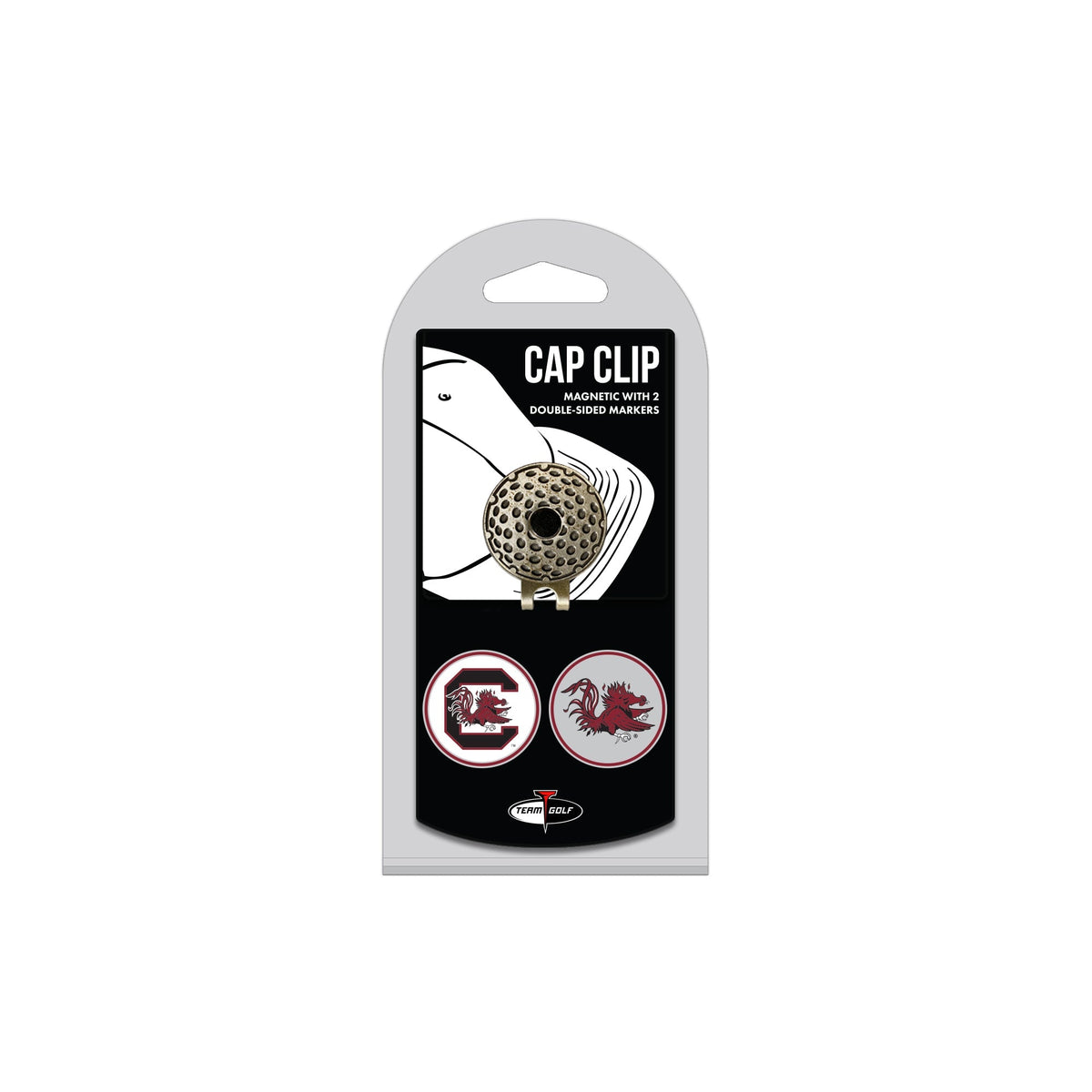 NCAA Hat Clip with 2 Ball Markers