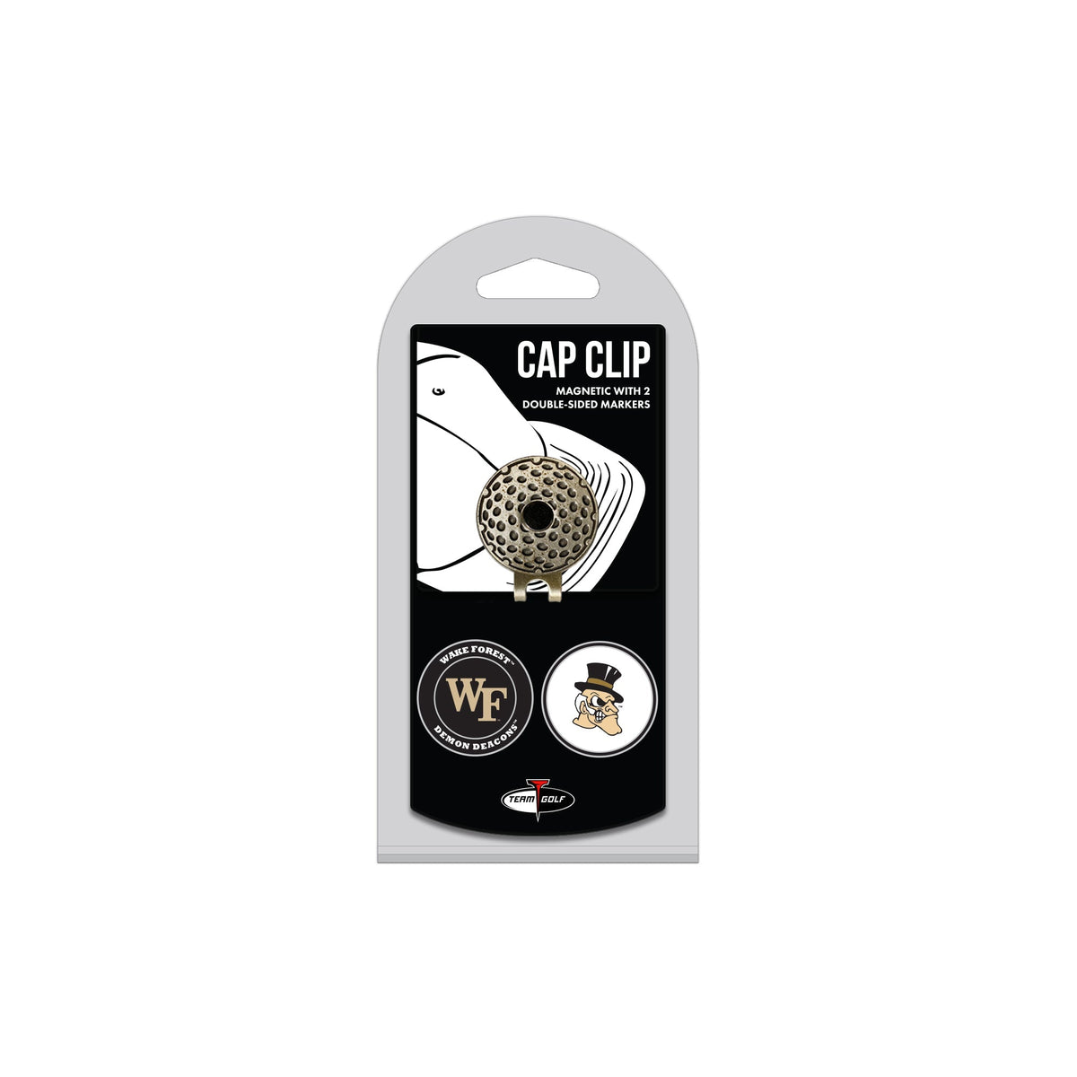 NCAA Hat Clip with 2 Ball Markers