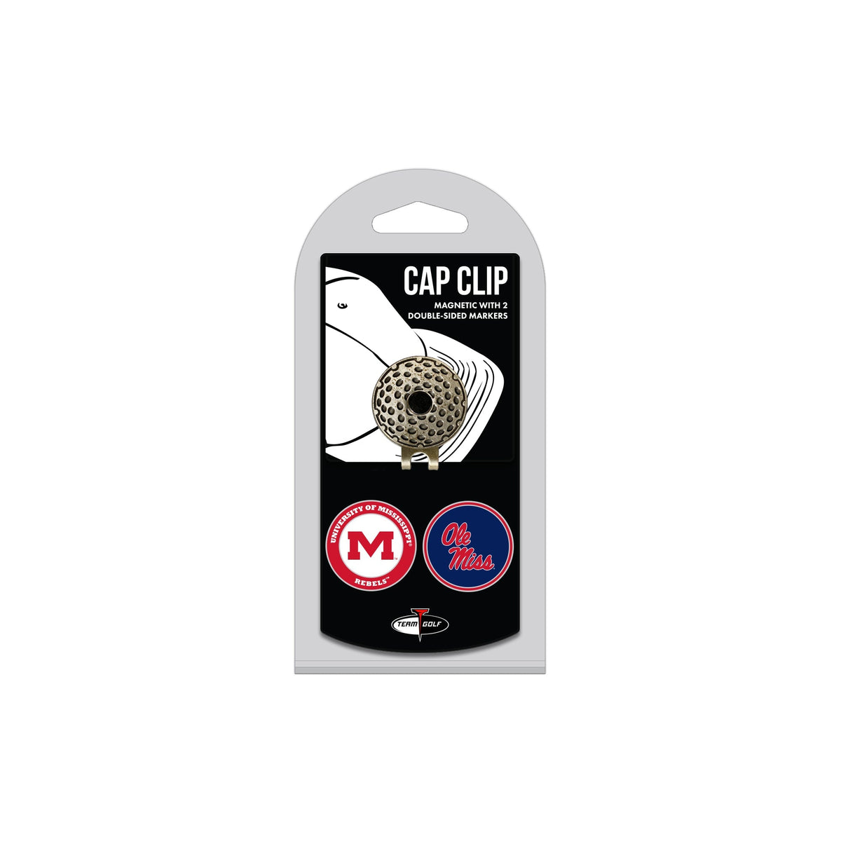 NCAA Hat Clip with 2 Ball Markers