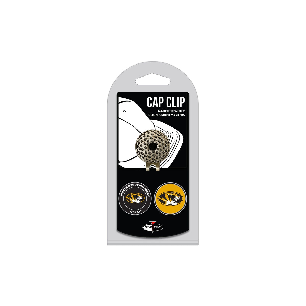 NCAA Hat Clip with 2 Ball Markers