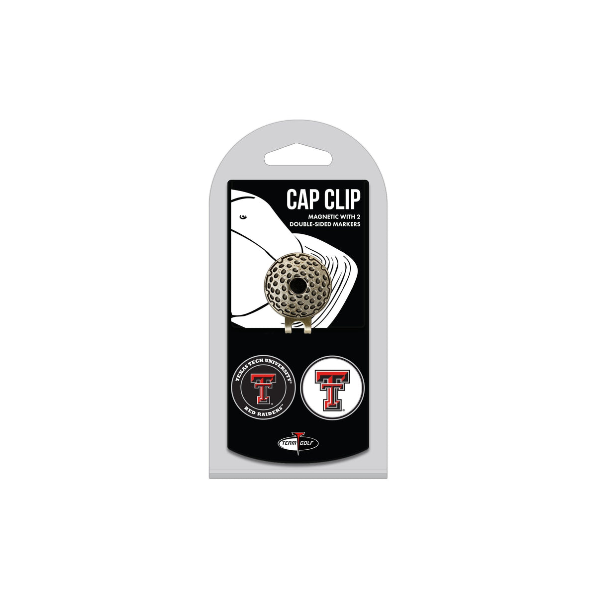 NCAA Hat Clip with 2 Ball Markers