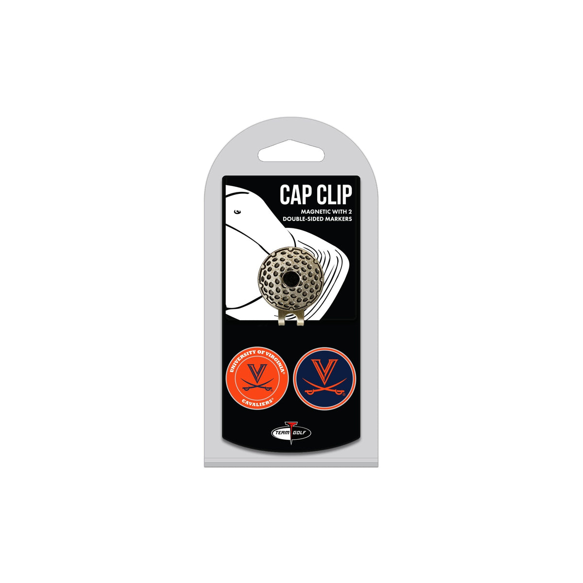 NCAA Hat Clip with 2 Ball Markers