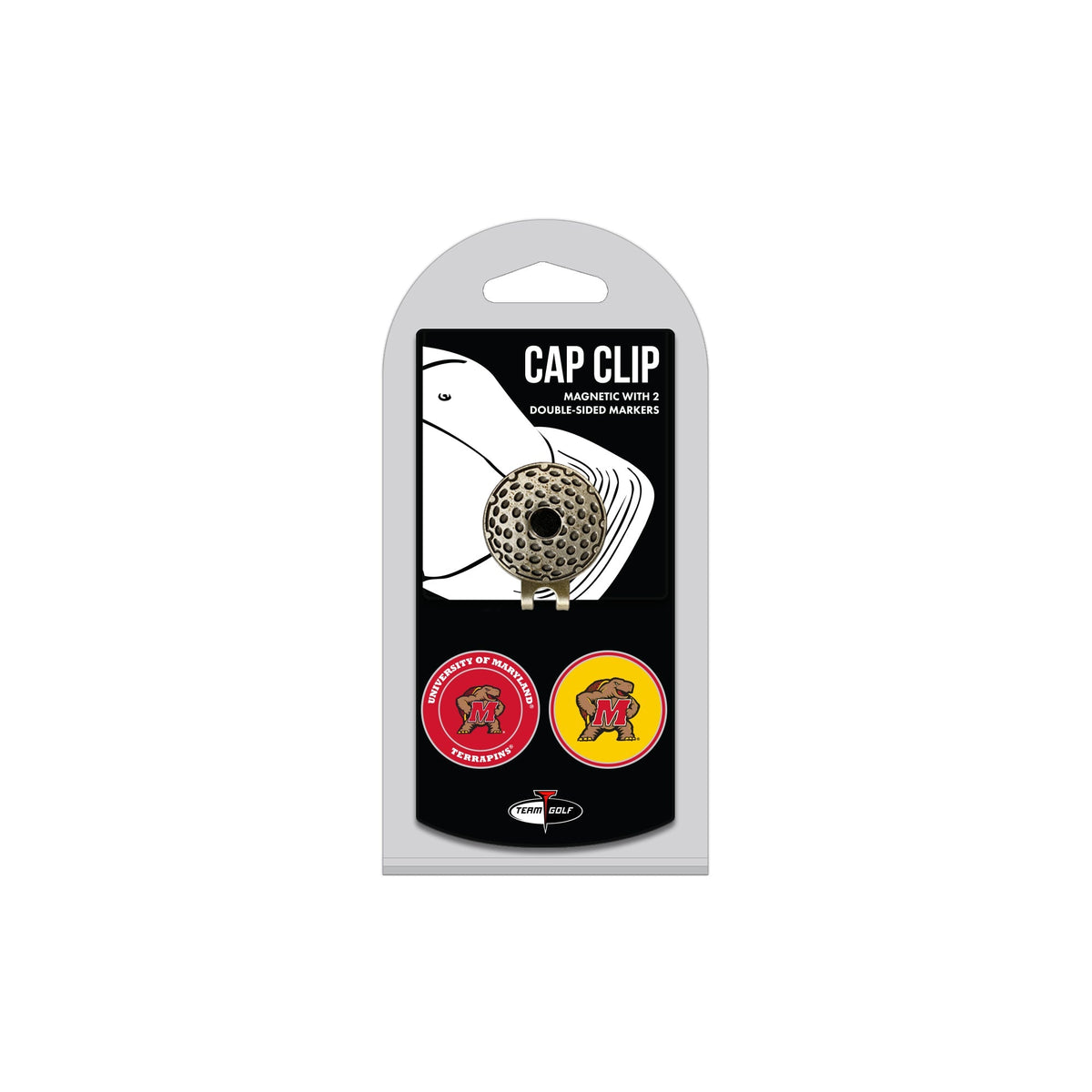 NCAA Hat Clip with 2 Ball Markers
