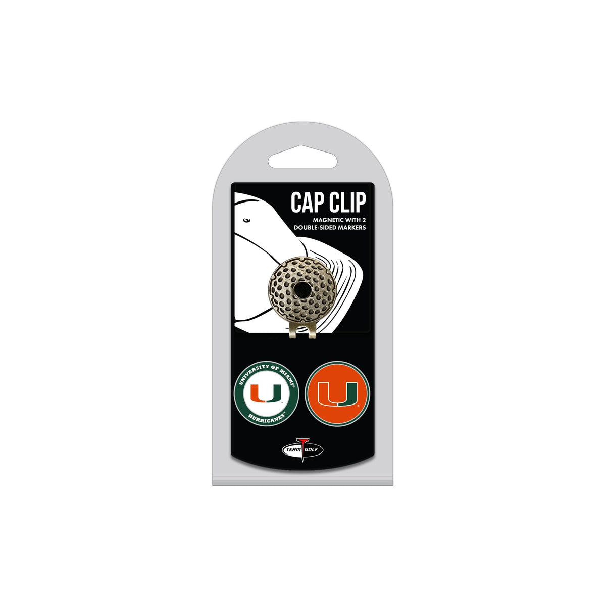 NCAA Hat Clip with 2 Ball Markers