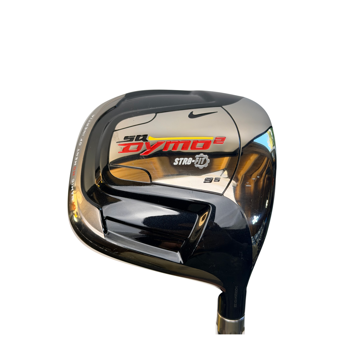 Nike SQ DYMO2 STR8-FIT Driver 9.5° RH UST AXIVCore Stiff w/ Headcover