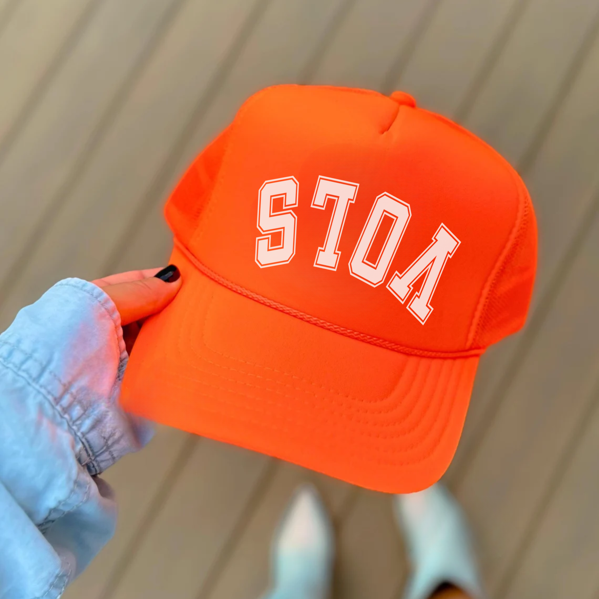 Upside Down VOLS Trucker Hat | Trendy Sports Team Hat