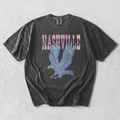 Nashville Eagle Graphic Tee | Vintage Country Concert Shirt