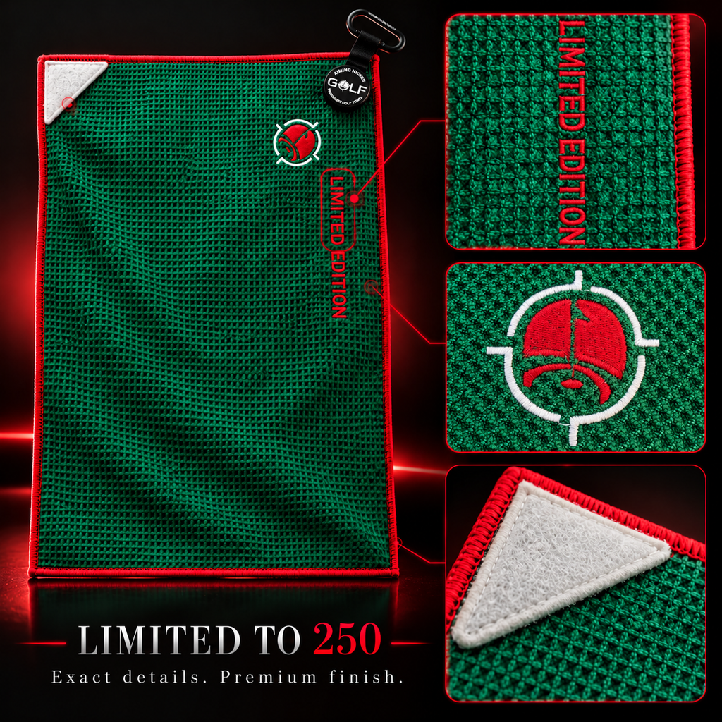 Reserve Evergreen Magnetic Golf Towel — Limited Edition