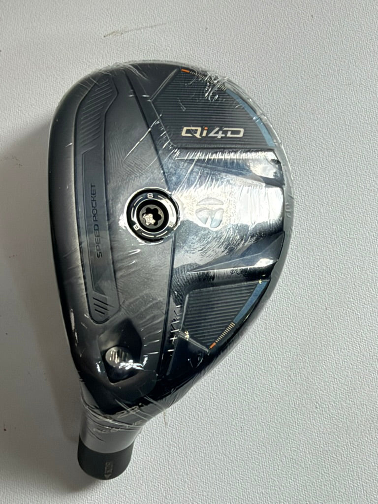 TaylorMade Qi4D Rescue 4 Hybrid Head Only 22° LH