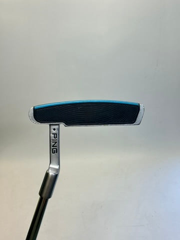PING Sigma 2 Anser Platinum Putter RH Approx 34in PP60 Worn Grip Used