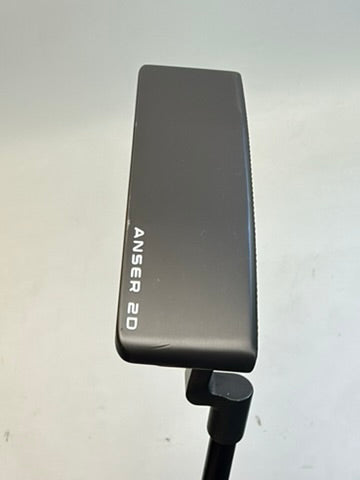 PING PLD Milled Anser 2D Putter RH Approx 35in Graphite Winn Jumbo Lite Used