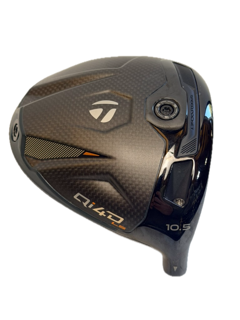 TaylorMade Qi4D LS 10.5° RH Driver Head Only Used No Headcover