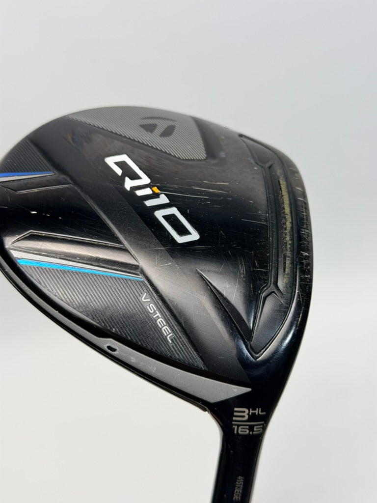 TaylorMade Qi10 3HL Wood 16.5° RH Fujikura Ventus TR FW 6 Regular