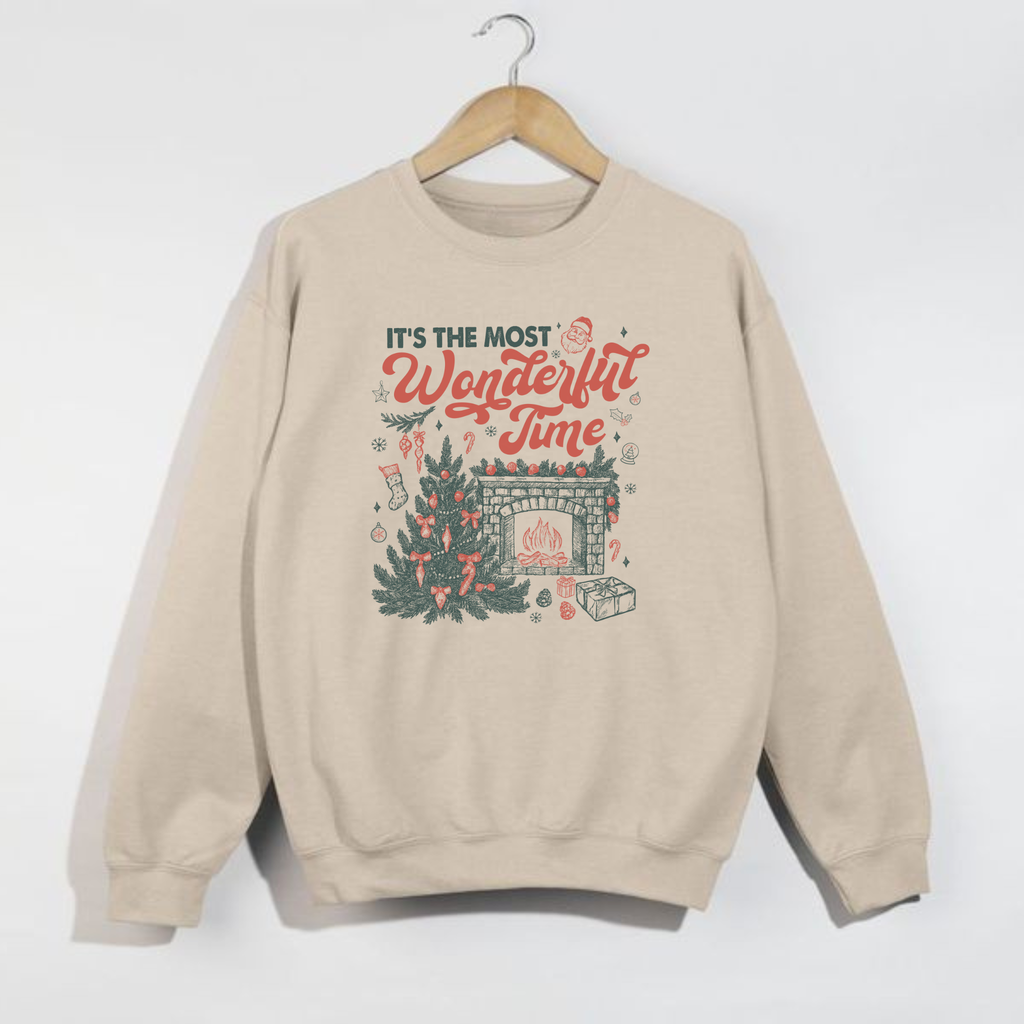 It’s the Most Wonderful Time Christmas Sweatshirt